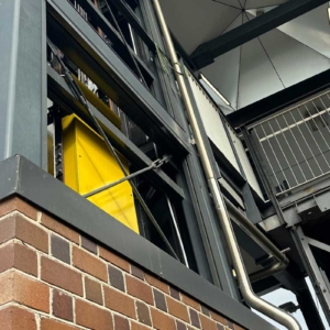 Elevator Shaft Glass Fitting