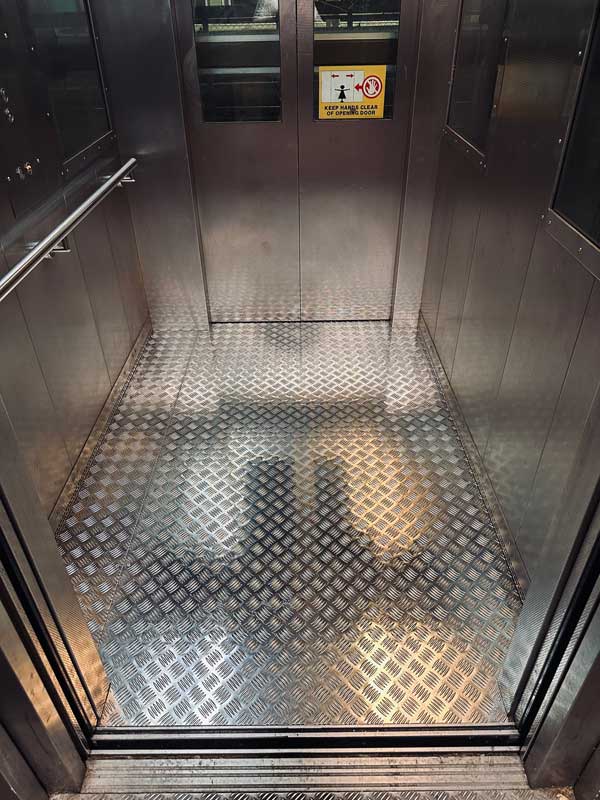 Featured image for “Lift floor and handrail replacement”