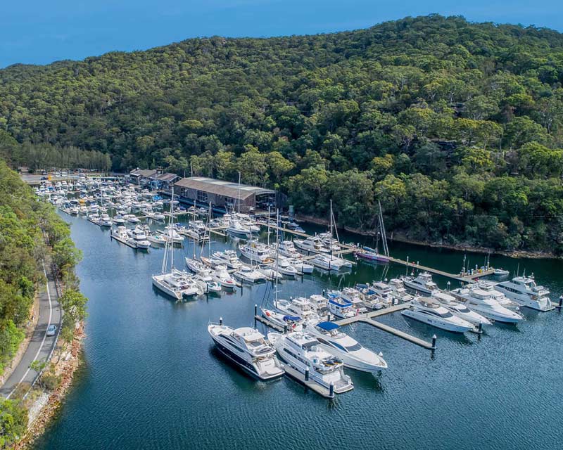 D'Albora Marina, Akuna Bay