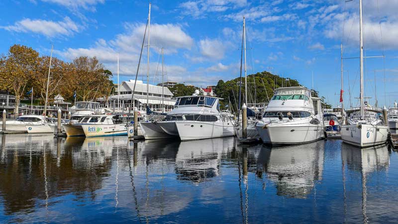 D'Albora marina, Nelson Bay